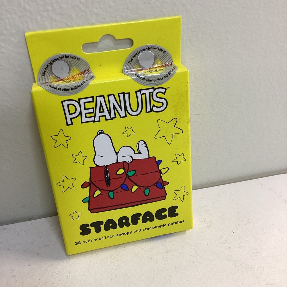Starface Hydro-Star Sleepy Snoopy 32 Count Hydrocolloid Stars, Dog House